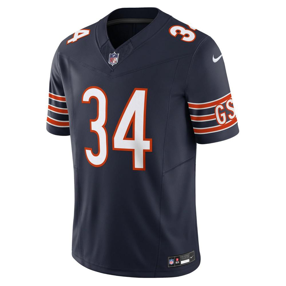 Walter Payton Chicago Bears Nike Vapor F.U.S.E. Limited Jersey - Navy-GridironStore